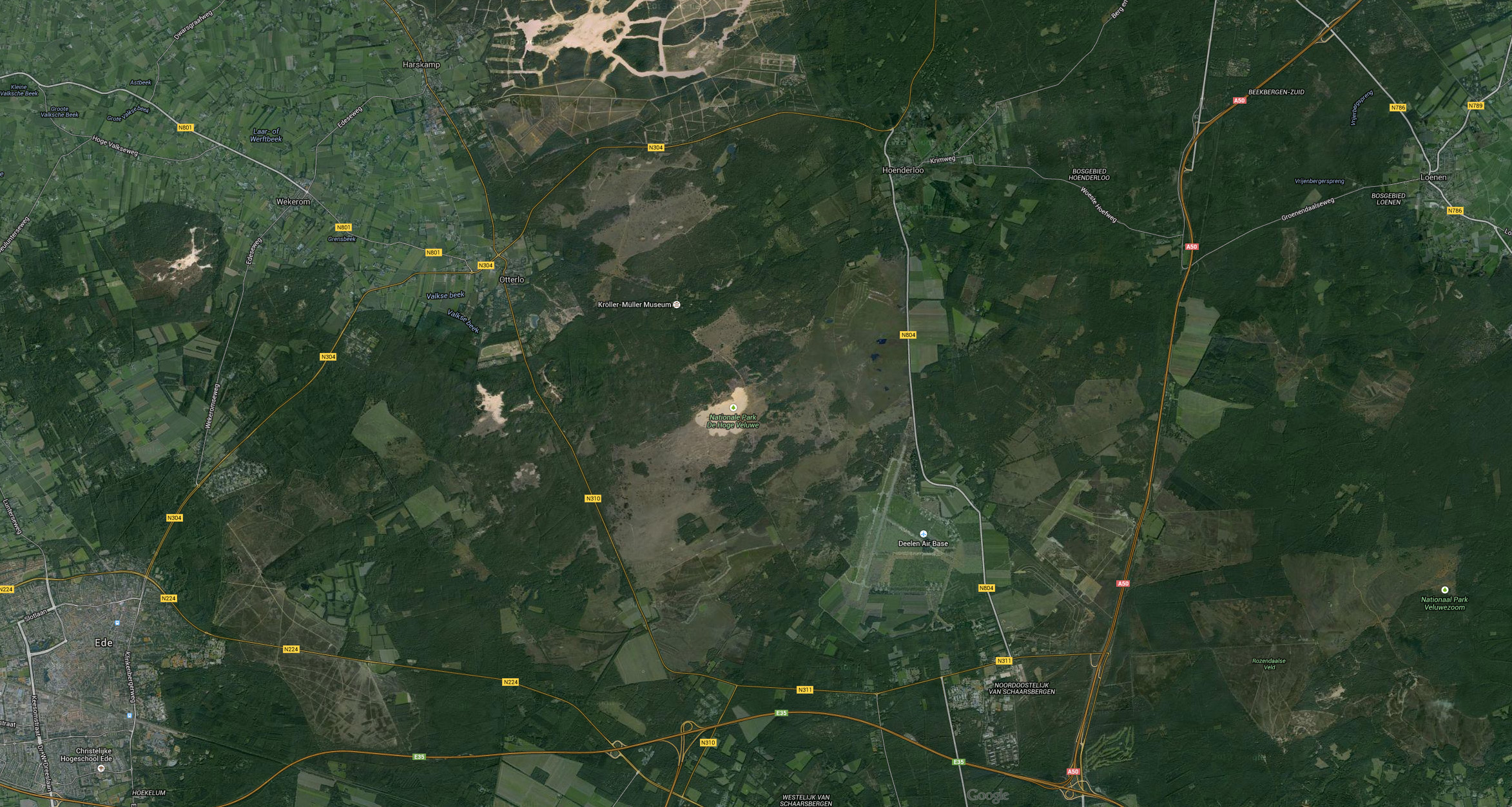 Adres Het Nationale Park De Hoge Veluwe — Park Hoge Veluwe